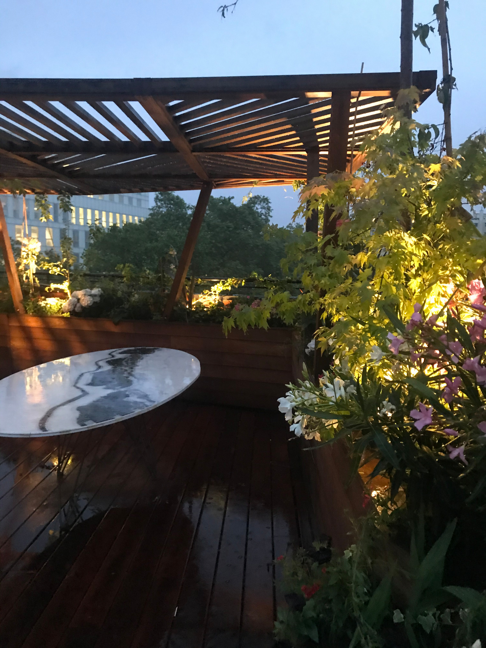 terrasse paysagée Boulogne