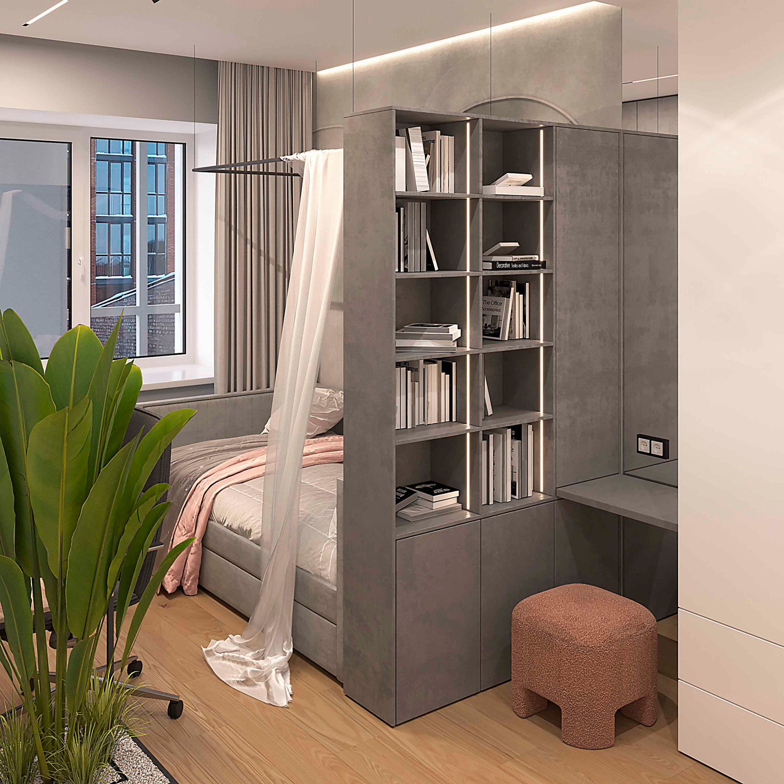 Детская комната для девочки подростка