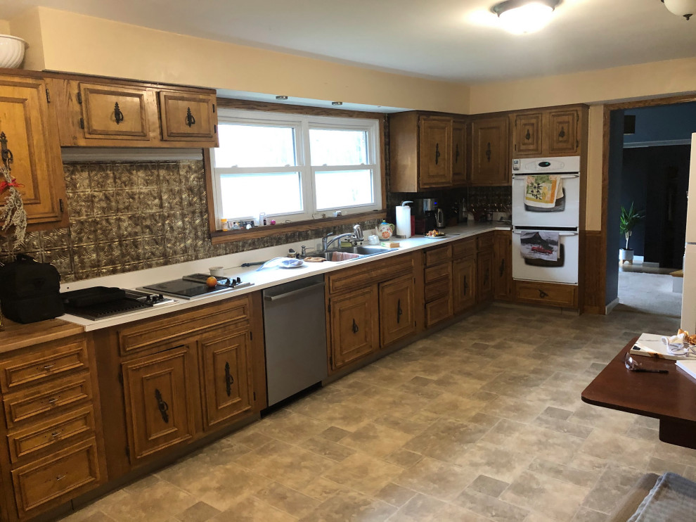 Kitchen before - New Dining area