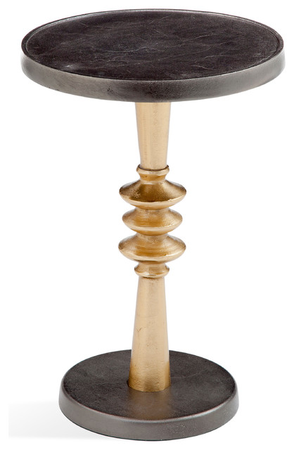 Mundy Scatter Table, Brass/Bronze