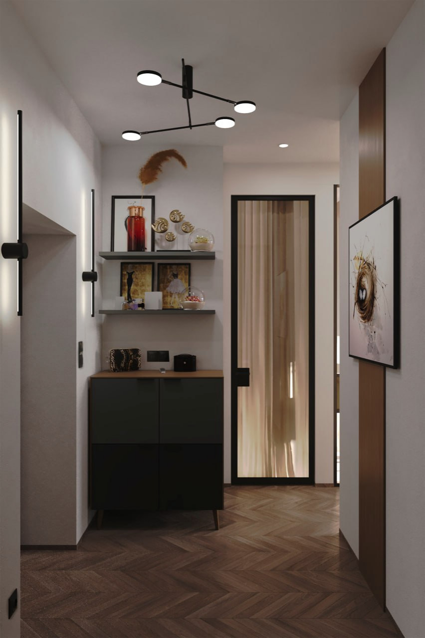 Стекло и свободное пространство.