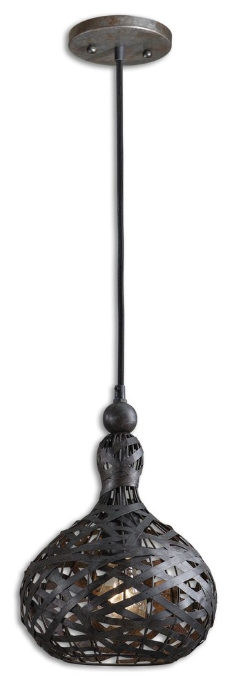 Alita Industrial 1 Light Mini Pendant