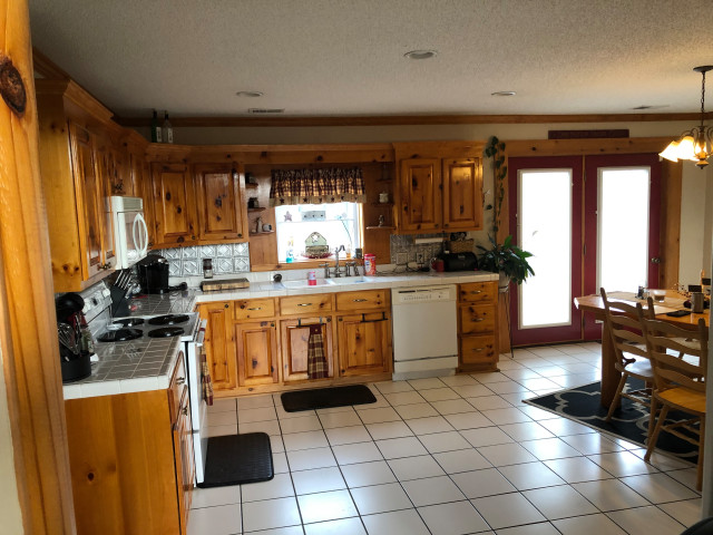 Kitchen Before View 2 rustic