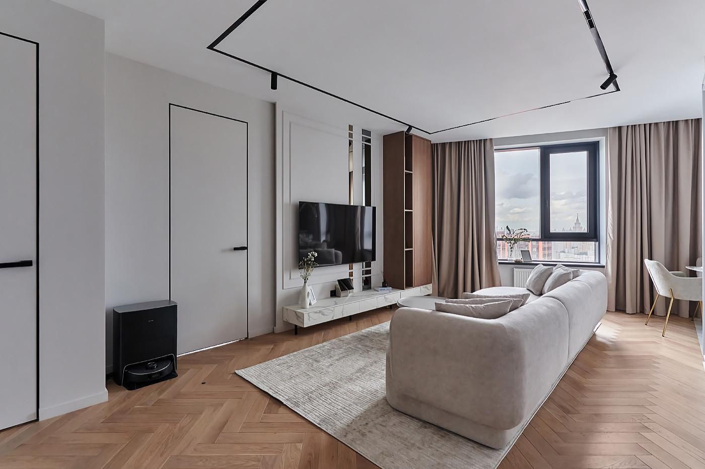 Евро 4к квартира 105 кв/м в ЖК «Крылья»