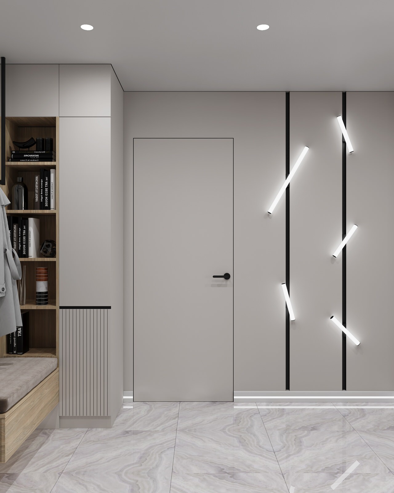 Дизайн квартиры сложной планировки