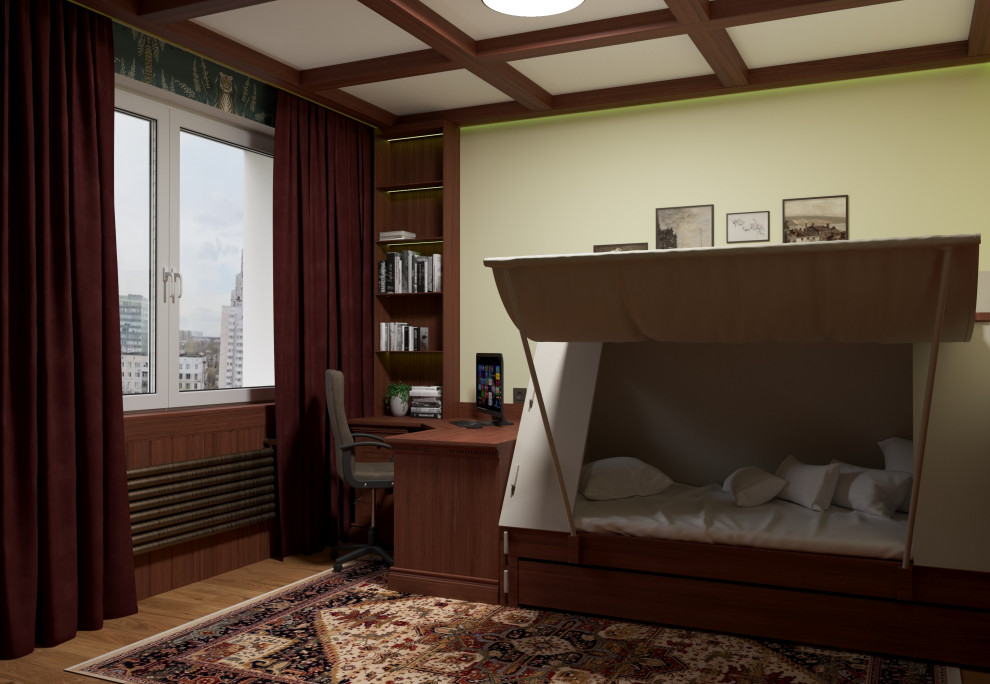 Проект квартиры в Москве, джапанди