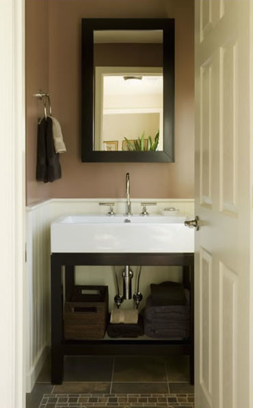 Inspiration for a transitional bathroom remodel in DC Metro