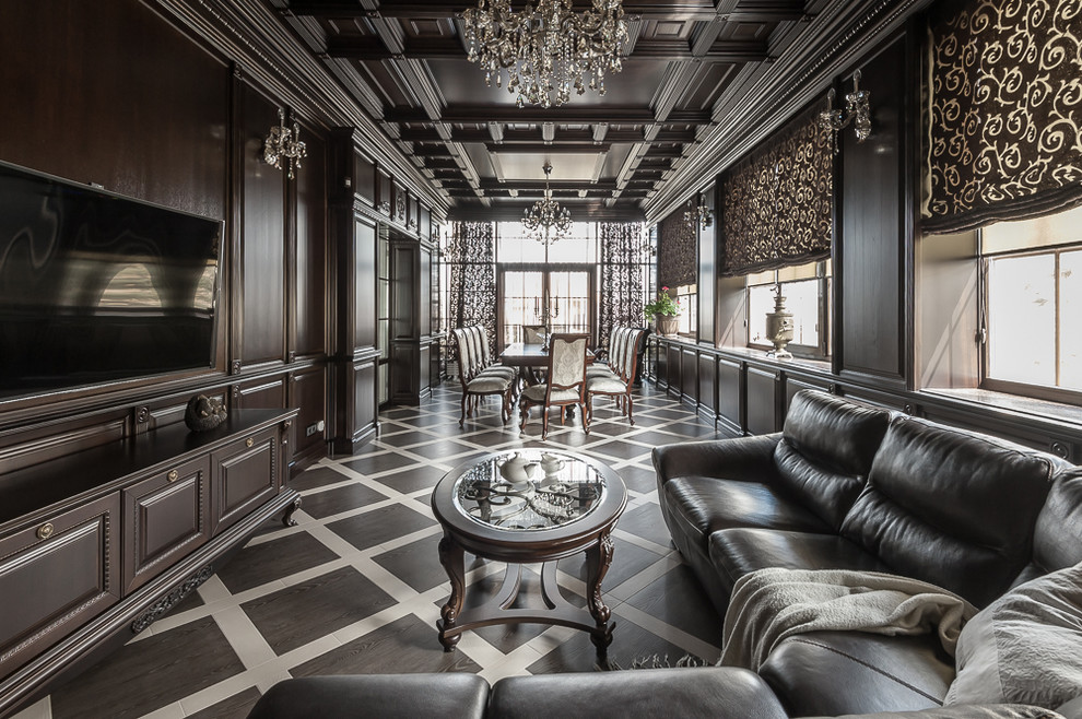 СТОЛОВАЯ В КЛАССИЧЕСКОМ СТИЛЕ