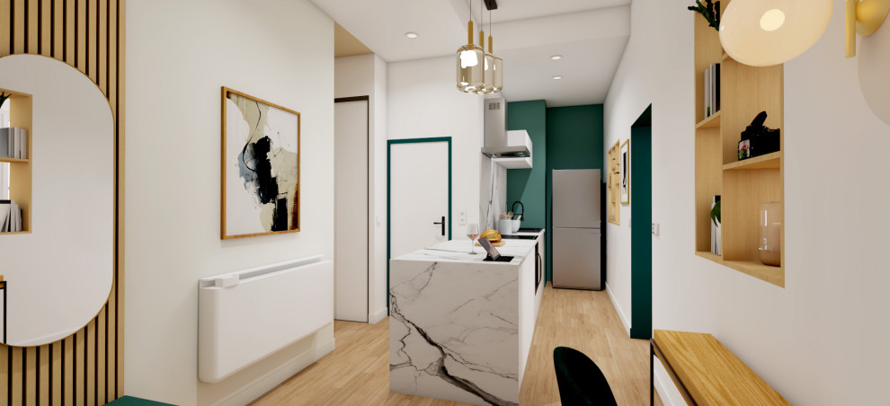 Aménagement d'intérieur - Rénovation complète d'un appartement à Vichy