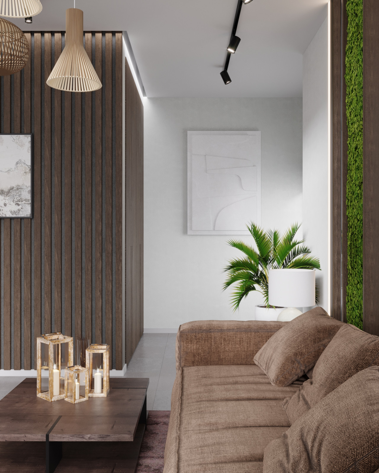 Кухня-гостиная в частном доме