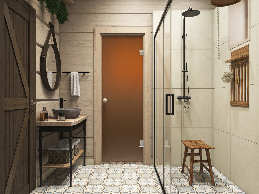 Дом-с баней для временного прибывания