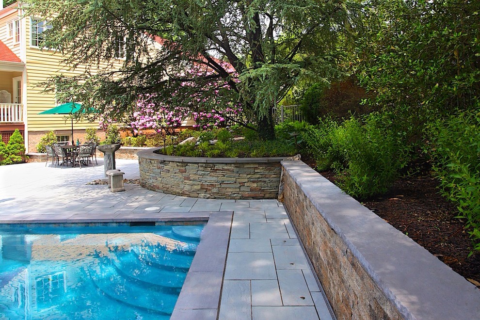 Inspiration for a timeless pool remodel in Philadelphia