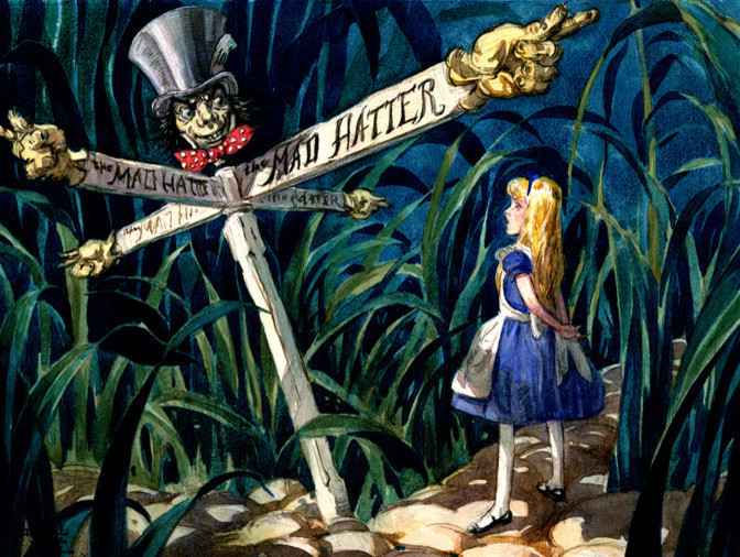 All Roads Lead to the Mad Hatter by Acme Archives