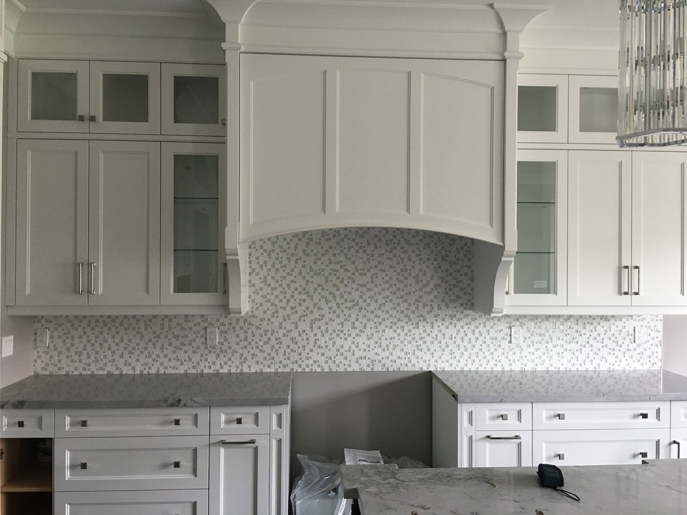 Inspiration for a transitional home design remodel in Toronto