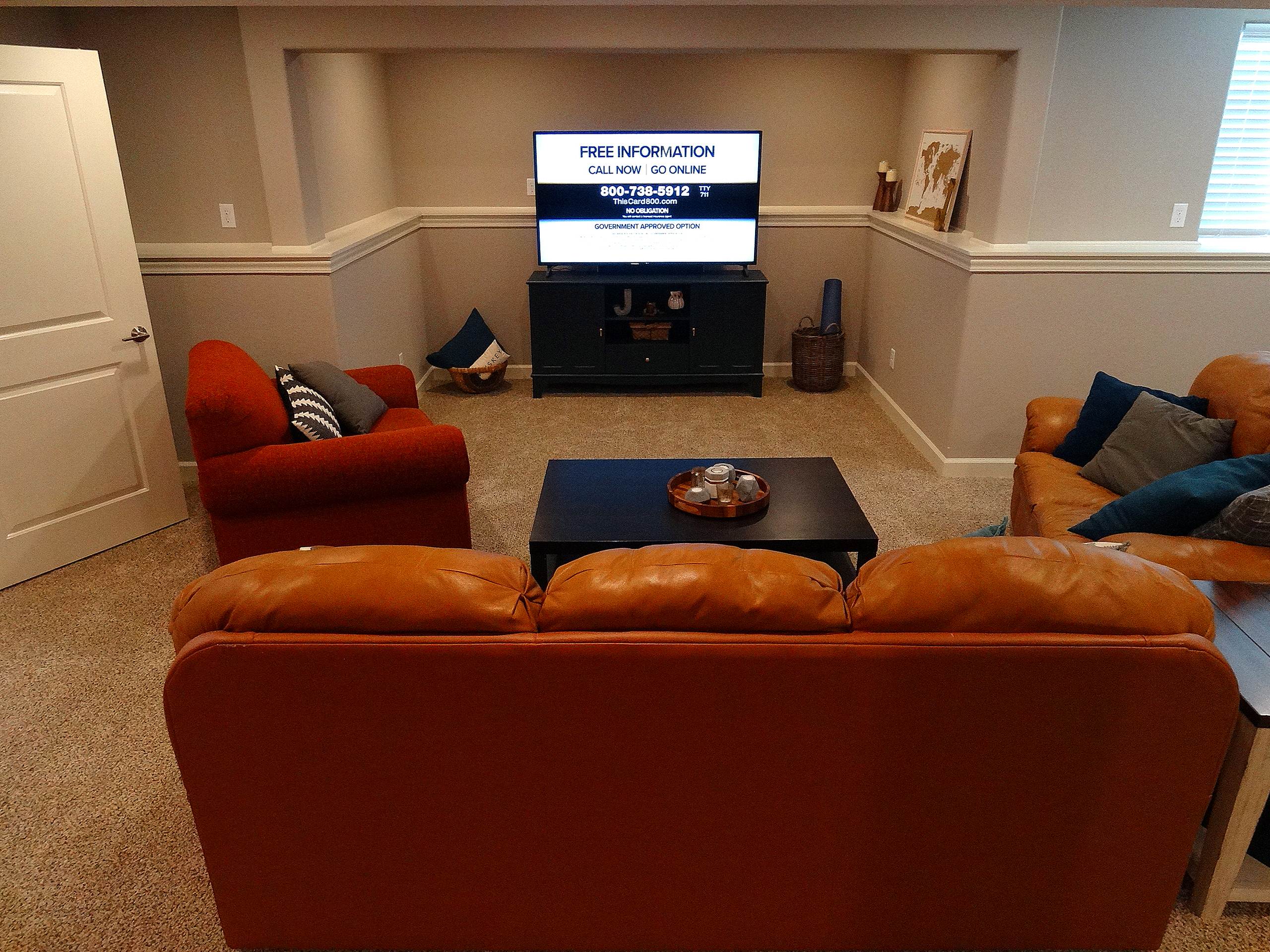 Lower Level Remodel in Lannon, WI