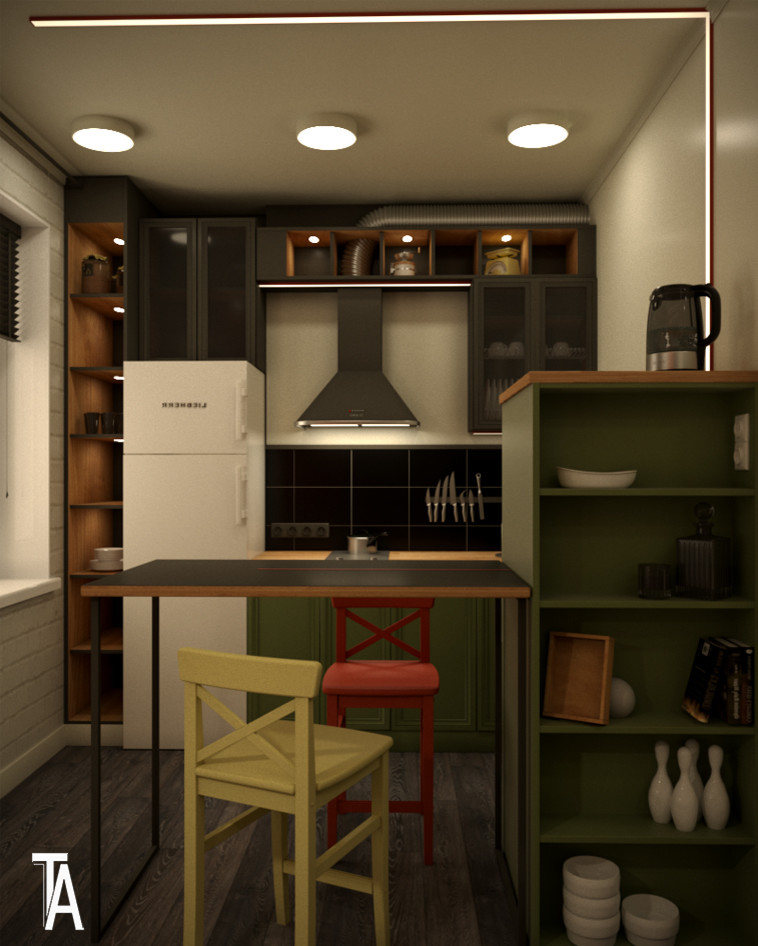 ИНТЕРЬЕР ОДНОКОМНАТНОЙ КВАРТИРЫ