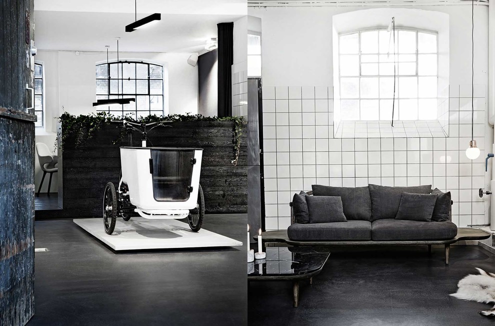 Массивная доска Junckers Блэк Вельвет в Butchers & Bicycles