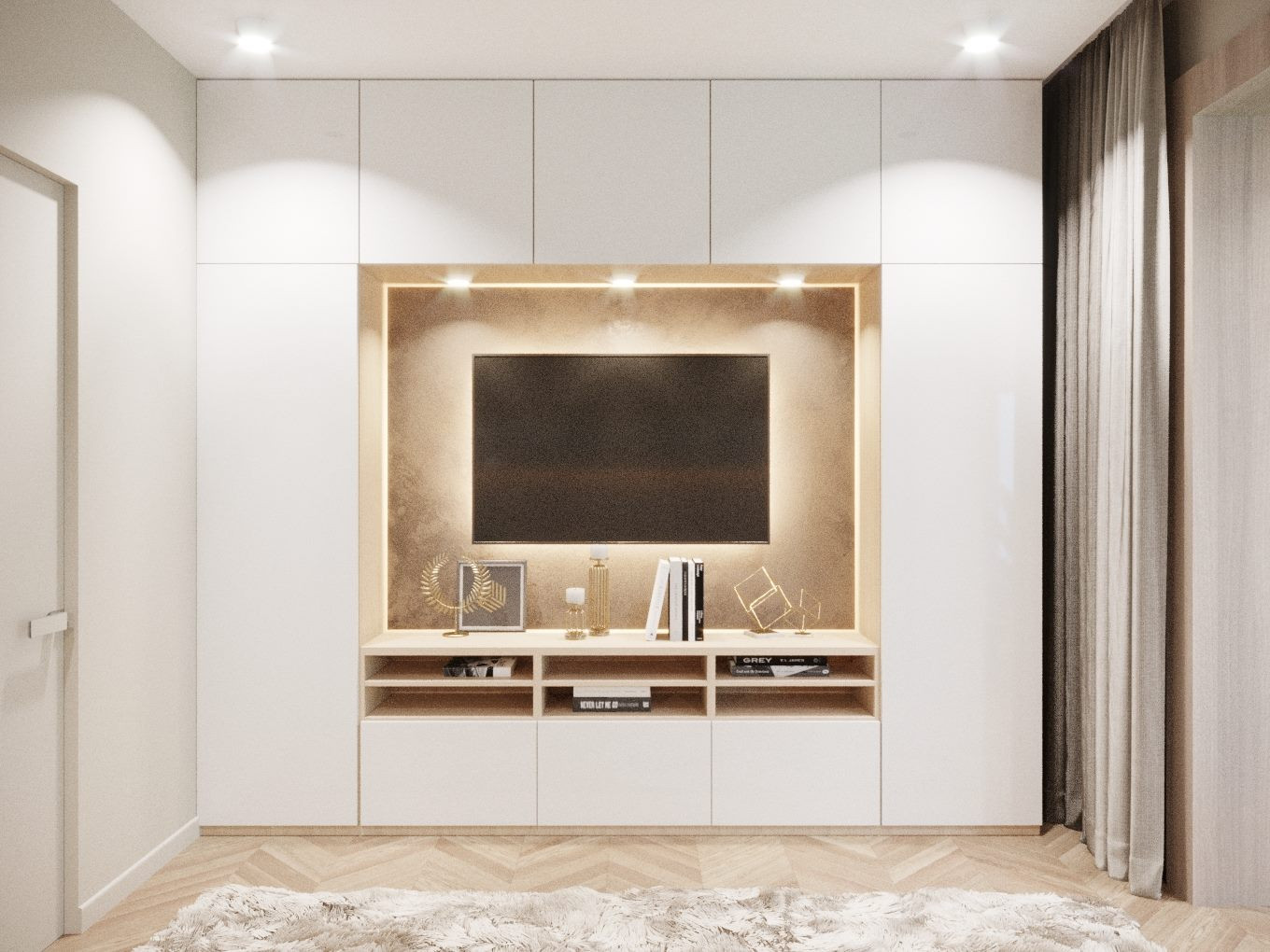 Дизайн-проект квартиры в ЖК Лаванда в Симферополе