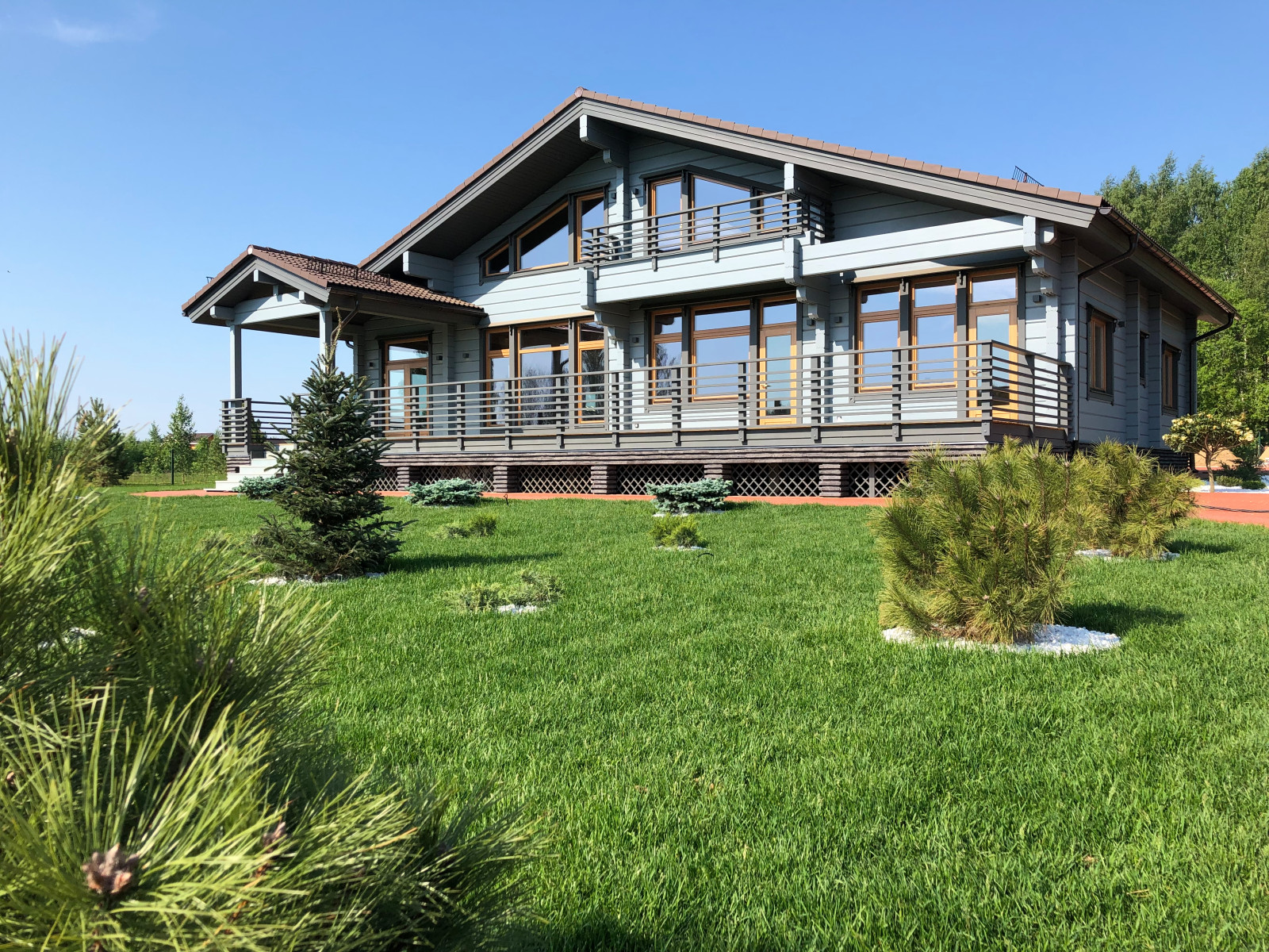 Honka шале у воды