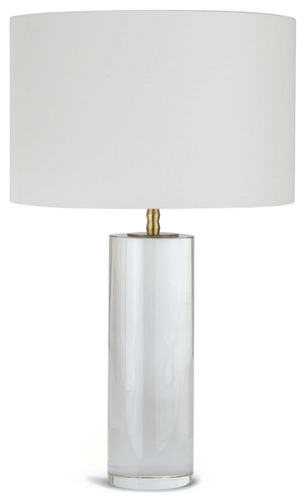 Juliet Crystal Table Lamp, Large Transitional Table Lamps by HedgeApple Houzz