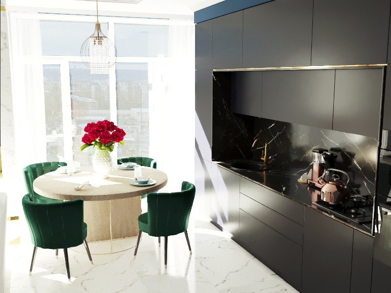 Проект трехкомнатной квартиры