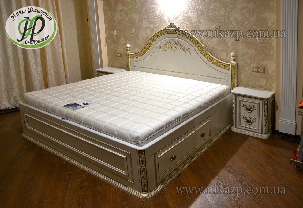 Elite Classic Wooden Bedroom. Спальня классика-2