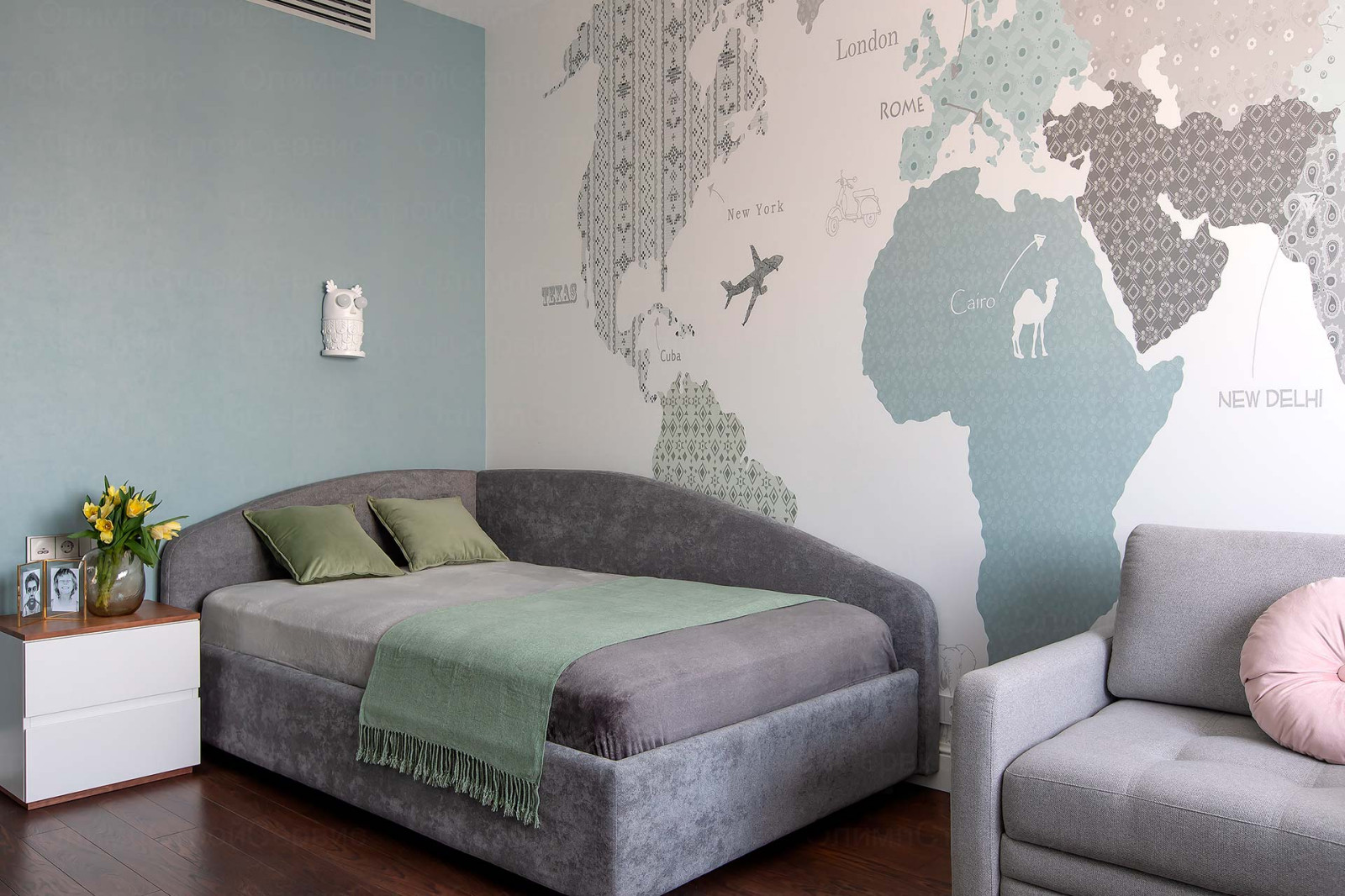 РЕМОНТ 4-КОМНАТНОЙ КВАРТИРЫ В ЖК РОЗМАРИН