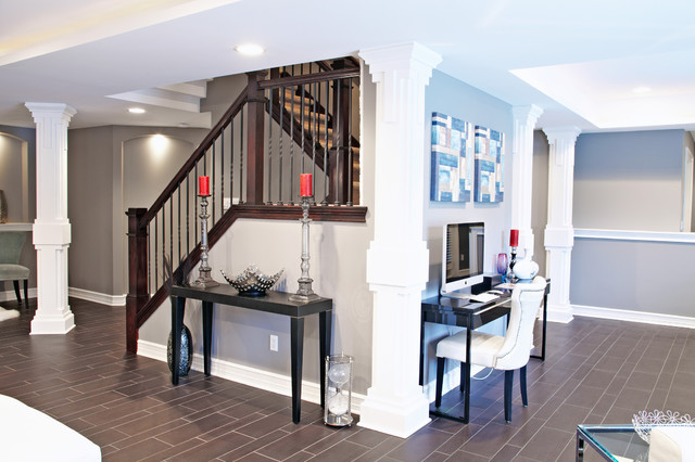 Contemporary Staircase contemporaneo-escalera