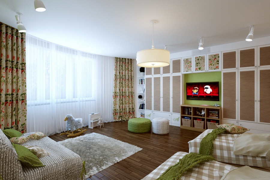 Дизайн интерьера дома "Африканский мотив"