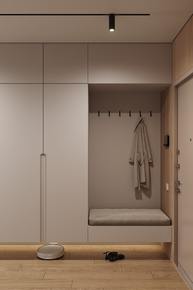 Дизайн интерьера квартиры в современном стиле в ЖК Селигер Сити, Москва