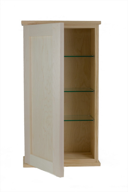 Sandalwood On the Wall Primed Cabinet 19.5h x 15.5w x 6.25d