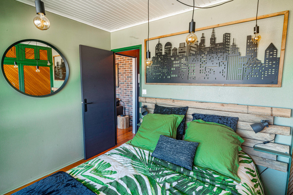 Rénovation T2 industriel chic