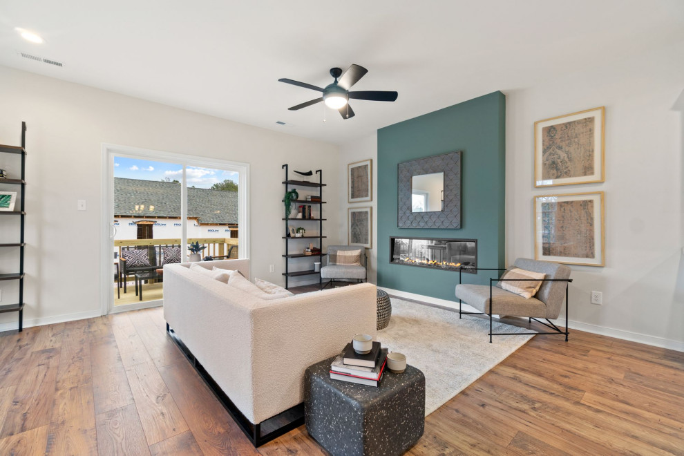 Ironbridge Townhomes Westbrook Townhome Family Room Living Room