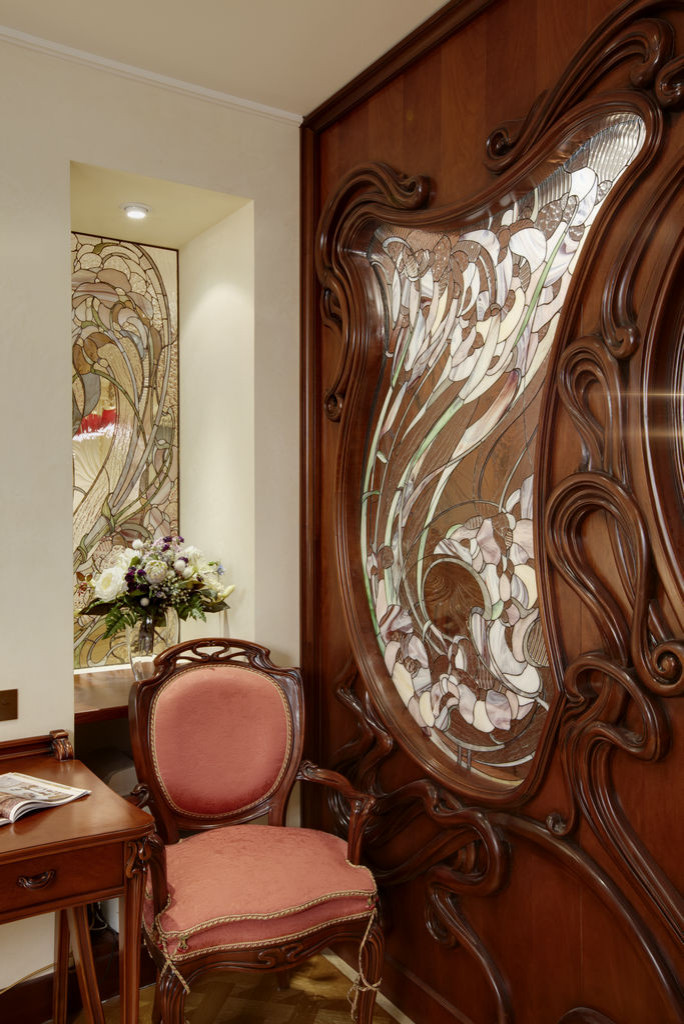 квартира в стиле русского модерна