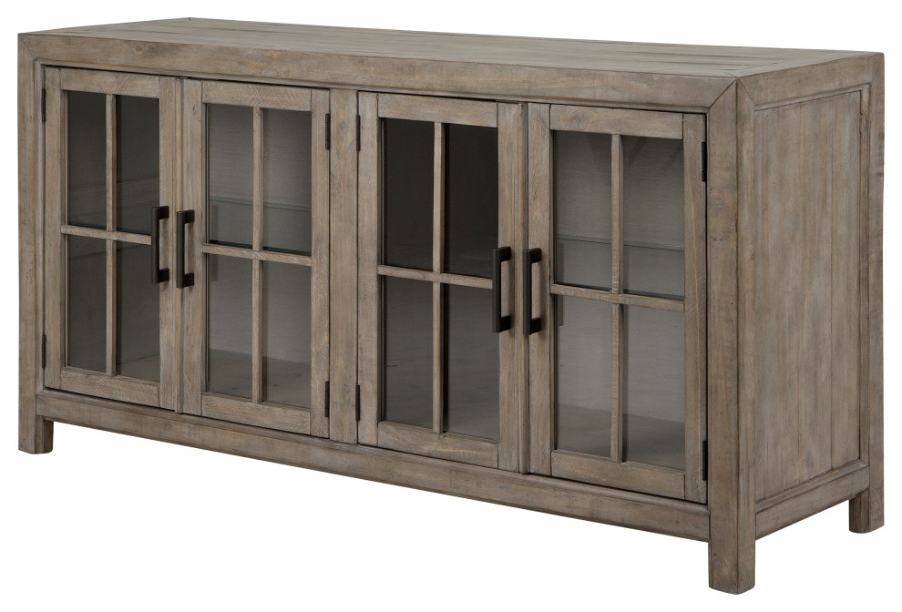 Buffet Curio Cabinet - Farmhouse - Buffets And Sideboards - by ...