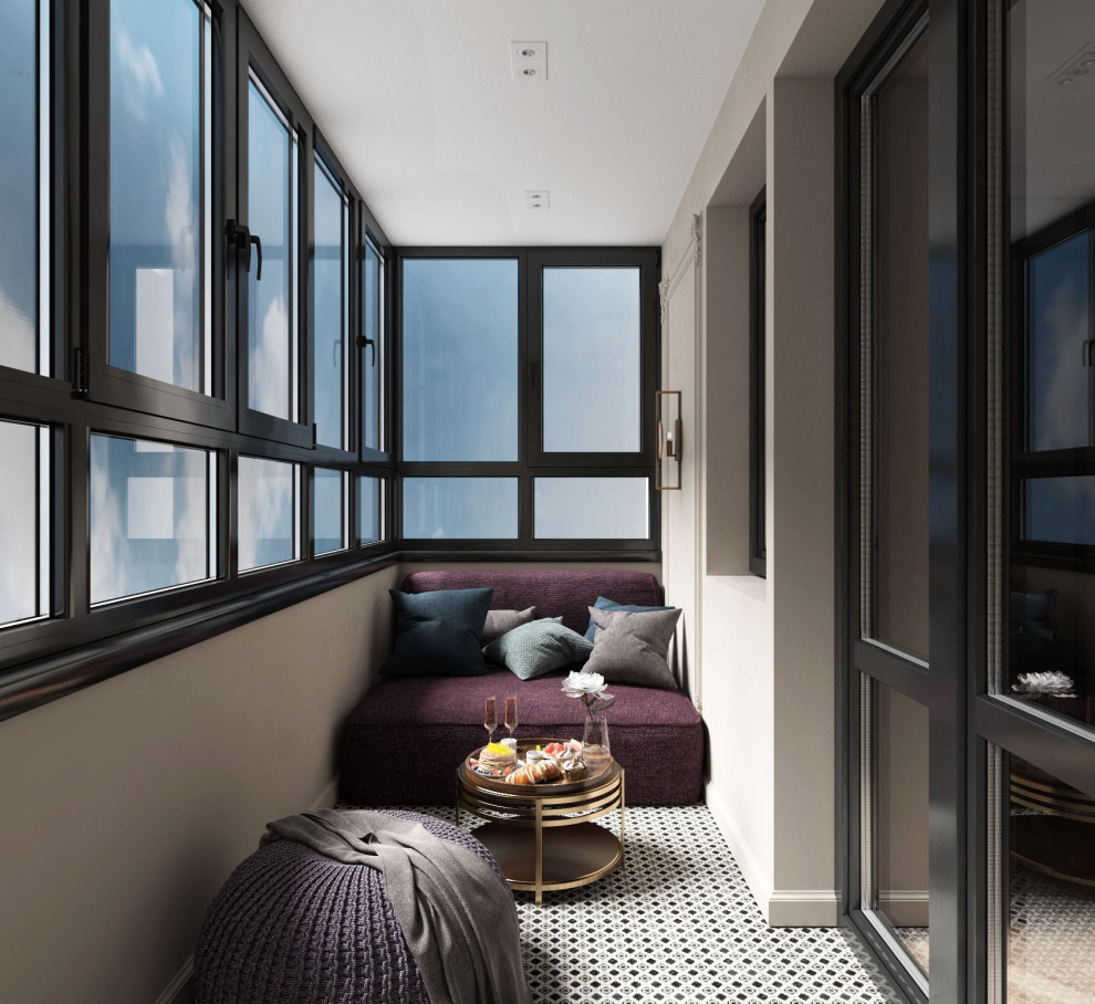 Визуализации спальной и ванной комнат.