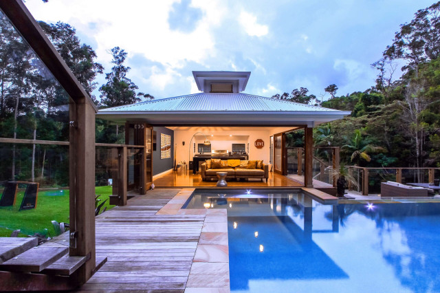 Private Retreat moderne-pool