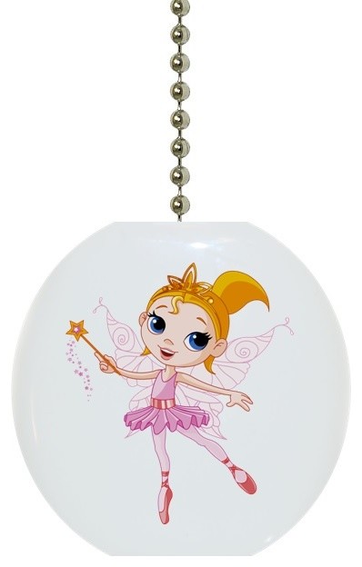 Pink Fairy Princess Ceiling Fan Pull