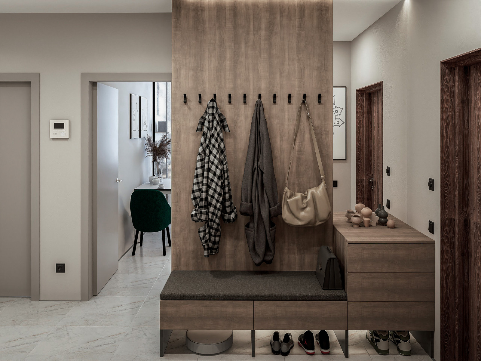 Дизайн-проект двухкомнатной квартиры 69 м2