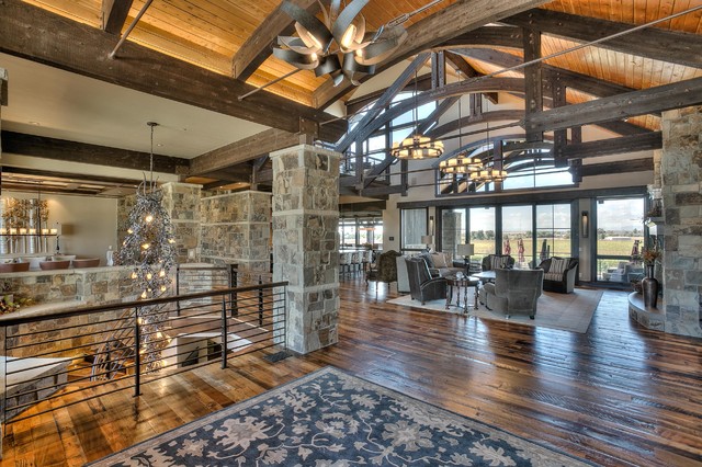 Rustic Luxury rustic-living-room