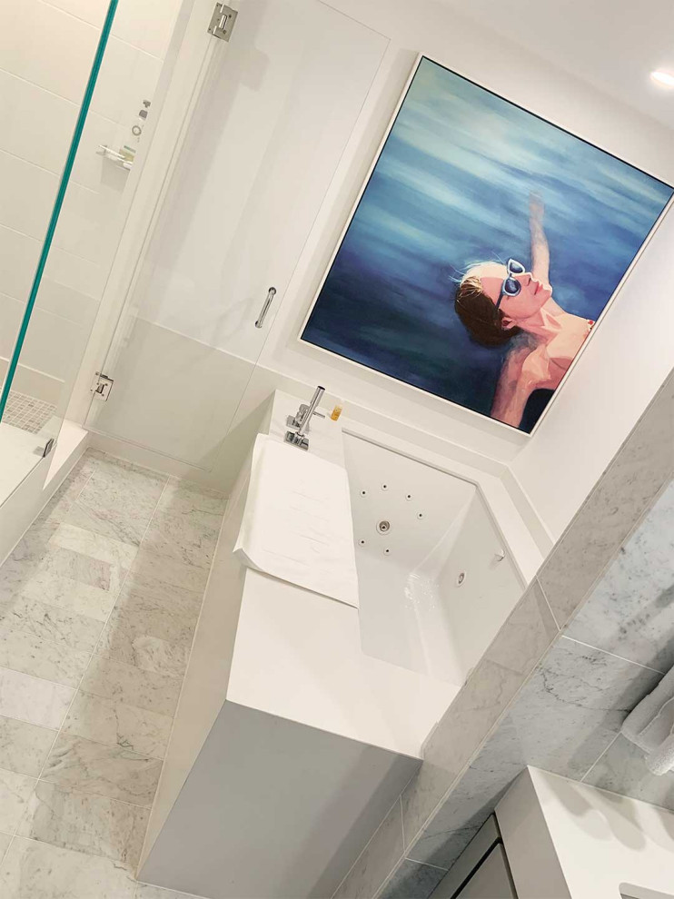 Modern Bathrooms - After