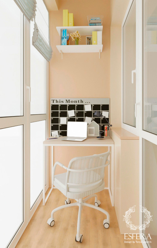 Дизайн проект однокомнатной квартиры.