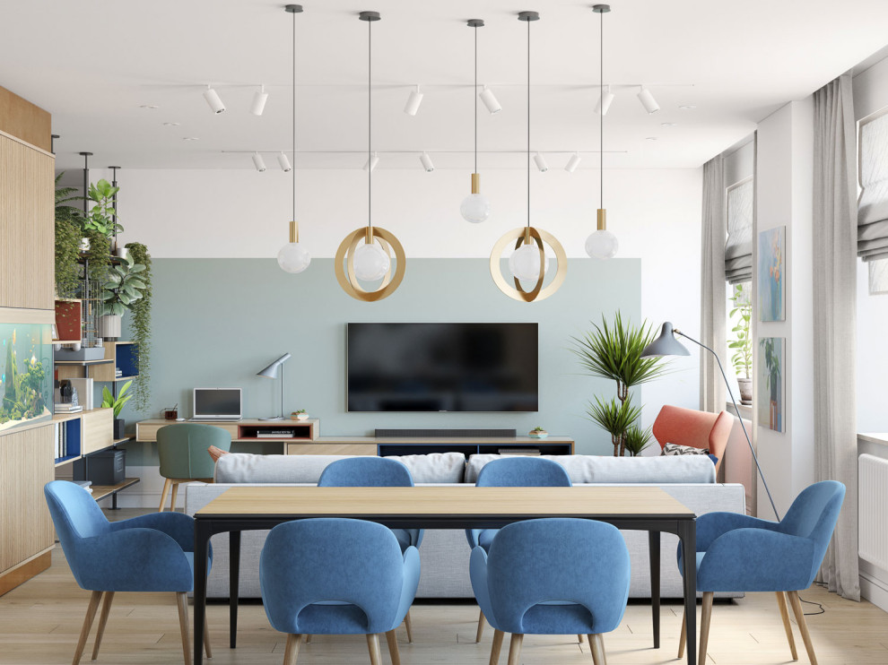 Дизайн интерьера четырехкомнатной квартиры в г. Москва