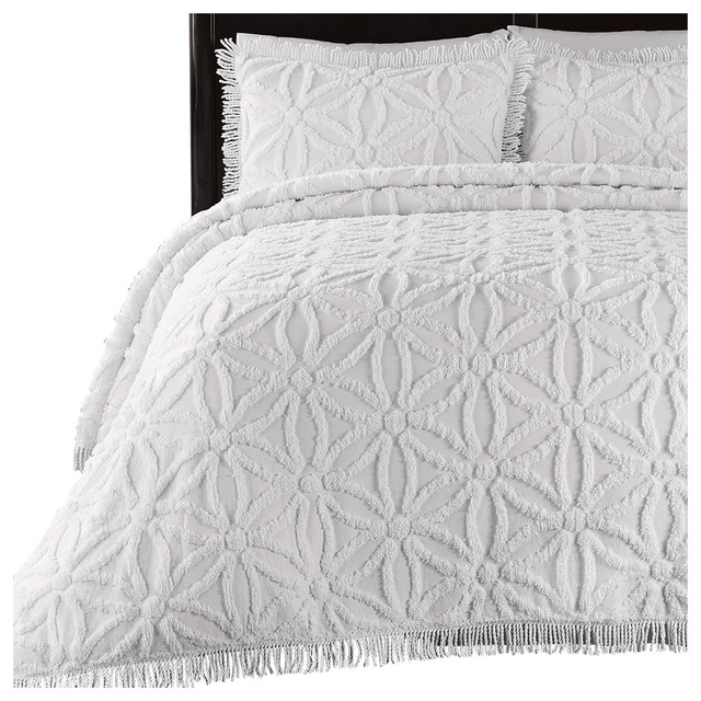 Lamont Home Arianna Bedspread Set Traditional Quilts And Quilt Lamont Home Arianna Bedspread Set White Full