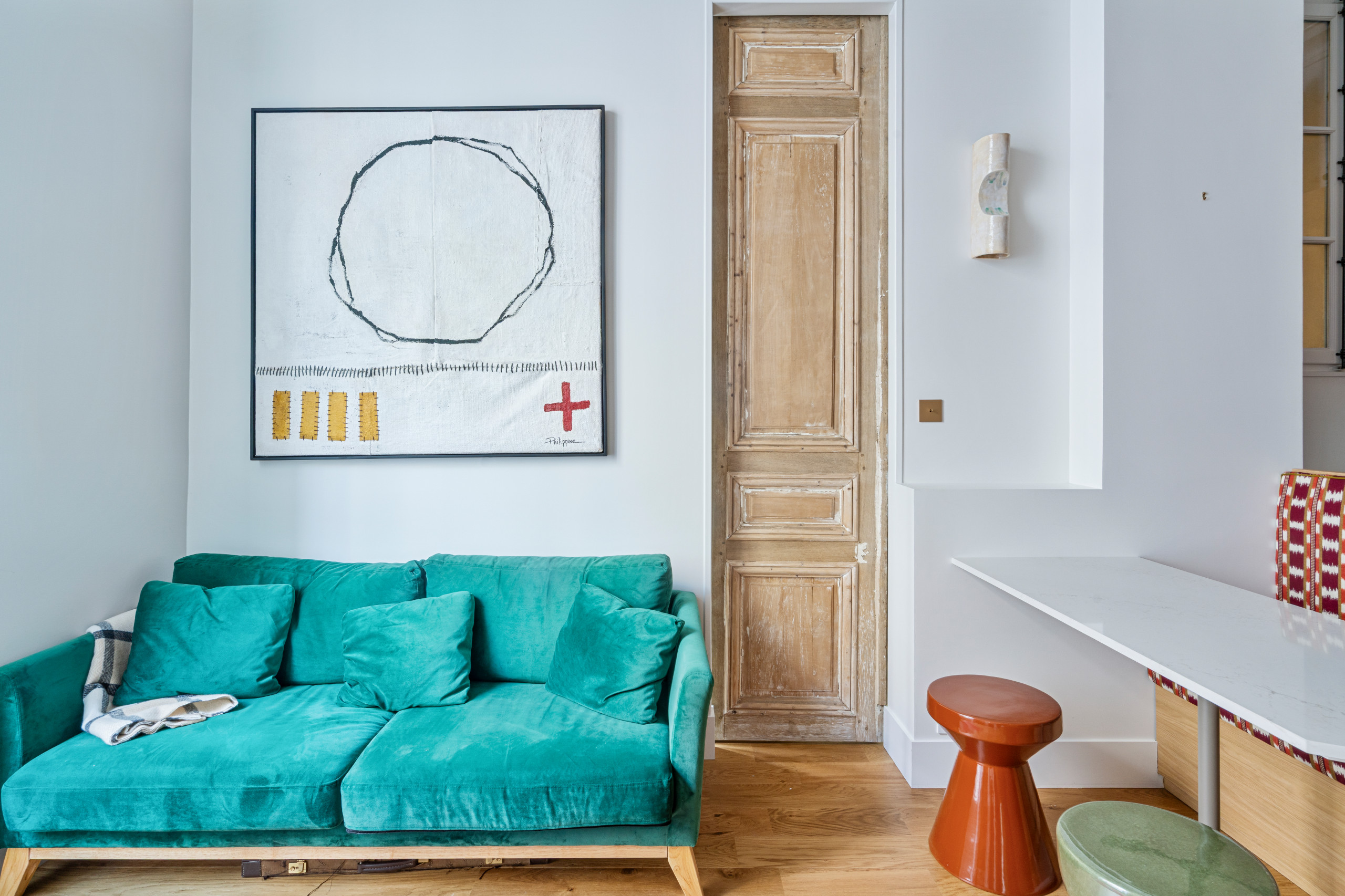 30m² dans le 7ème : l'art de repousser les murs