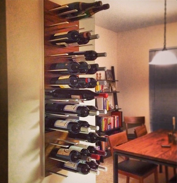 Inspiration for a mid-sized transitional wine cellar in Boston.