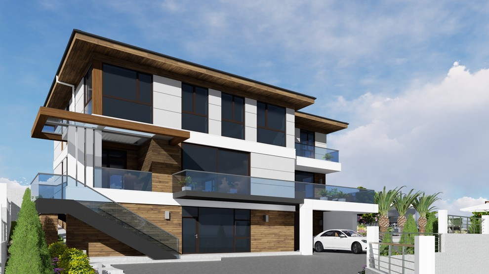 Проект дома и благоустройство территории в Адлере