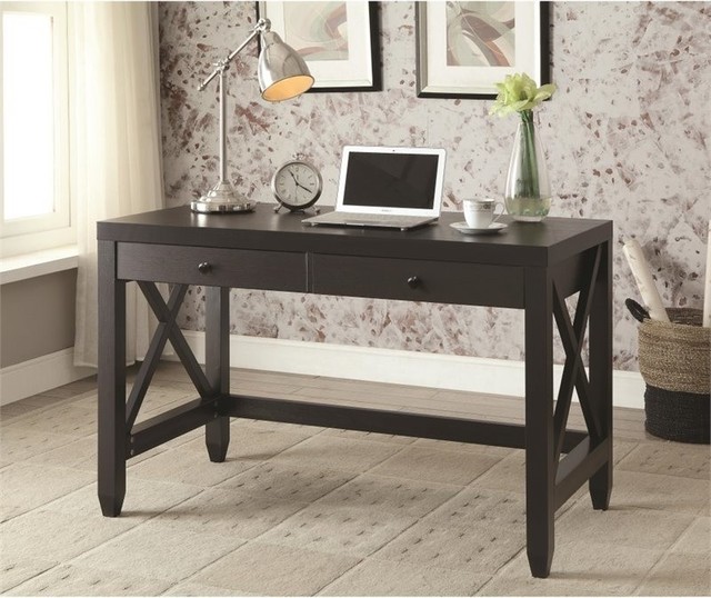 Coaster Humfrye Computer Desk With Two Drawers