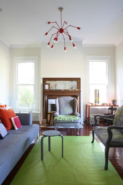 Greensboro House contemporary-living-room