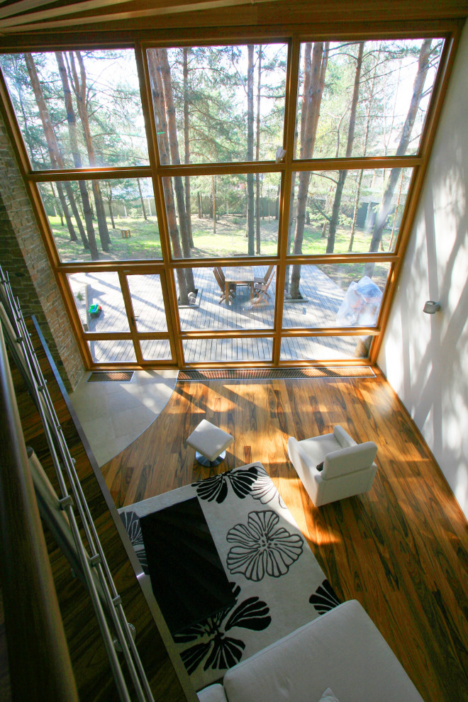 Частный дом по индивидуальному проекту на Рублёво-Успенском шоссе. Подмосковье